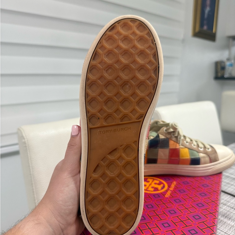 Tory Burch Multicolor Patchwork Sneakers - image 4
